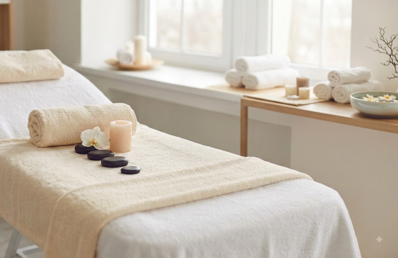 Treatment room at J9 Clinic & Med Spa in Houston