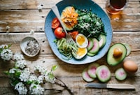 Healthy balanced meal for medical weight loss nutrition at J9 Clinic in Houston